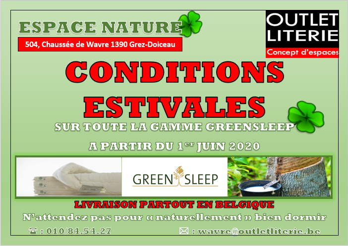 PROMOTIONS GREENSLEEP