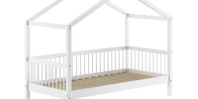 Lit cabane Forrest en hêtre massif 90 × 200 cm