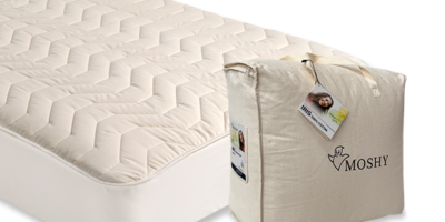 Protège-matelas Moshy Iris 100 % Coton Ecolabel