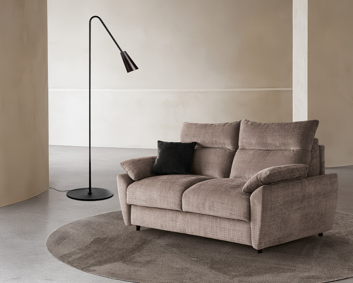 Canapé convertible 3 places Aerre Galaxy 17 – 140 x 190